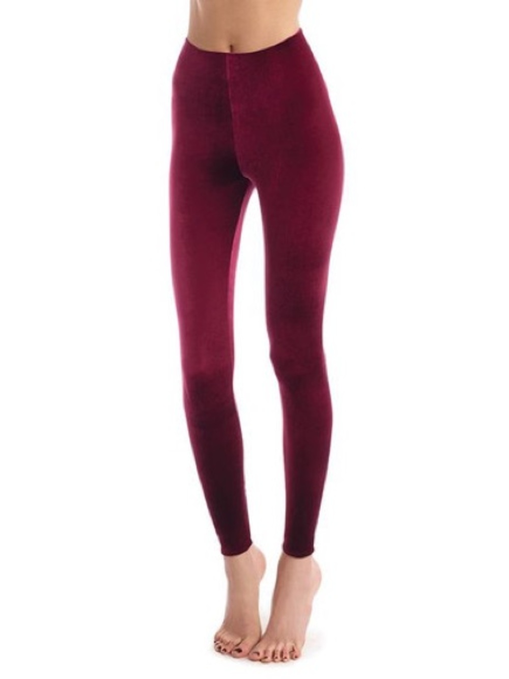Commando Perfect Control Velvet Leggings SLG05 Berry XL - Picture 2 of 5